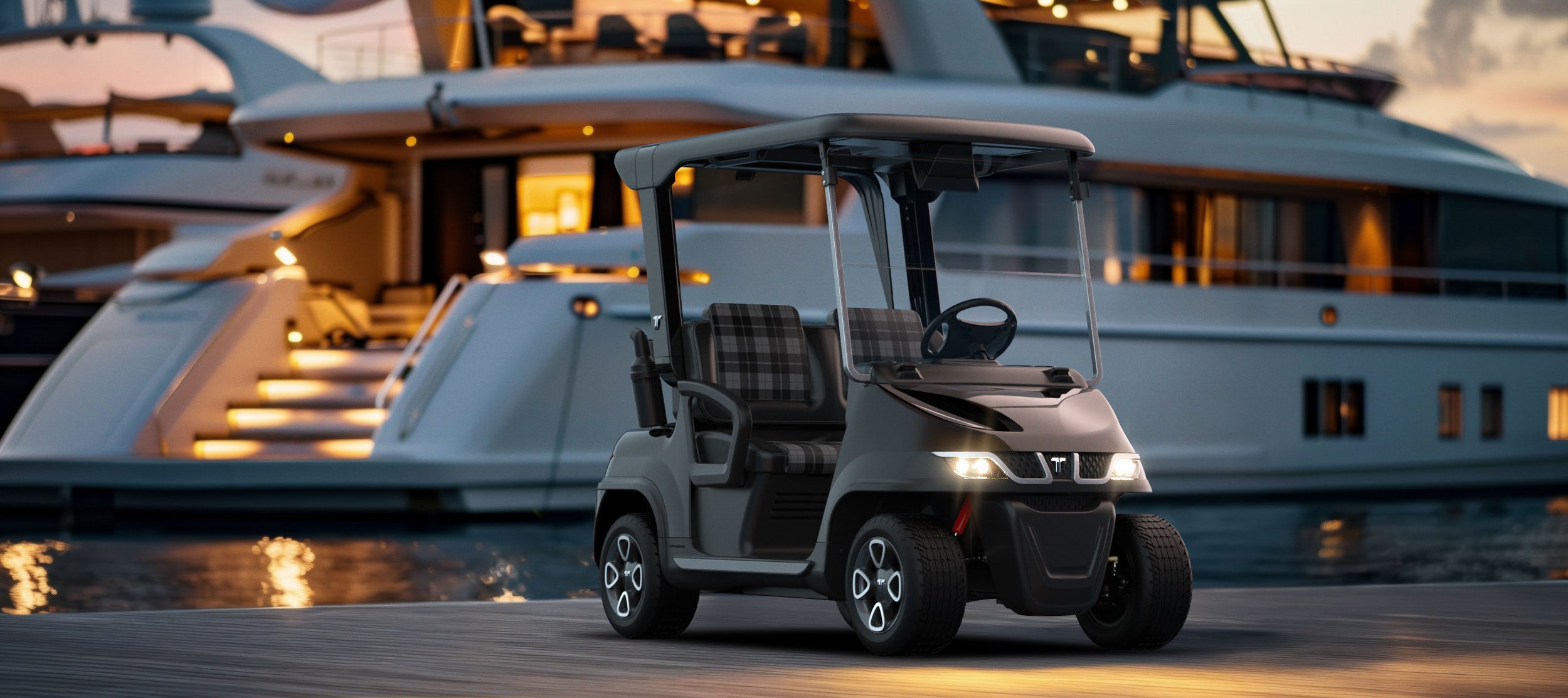 Tara Electric Vehicle (Golf Cart) | Transport and Mobility | Concept, Development, DFM | Design + Industry: Complete Product Development