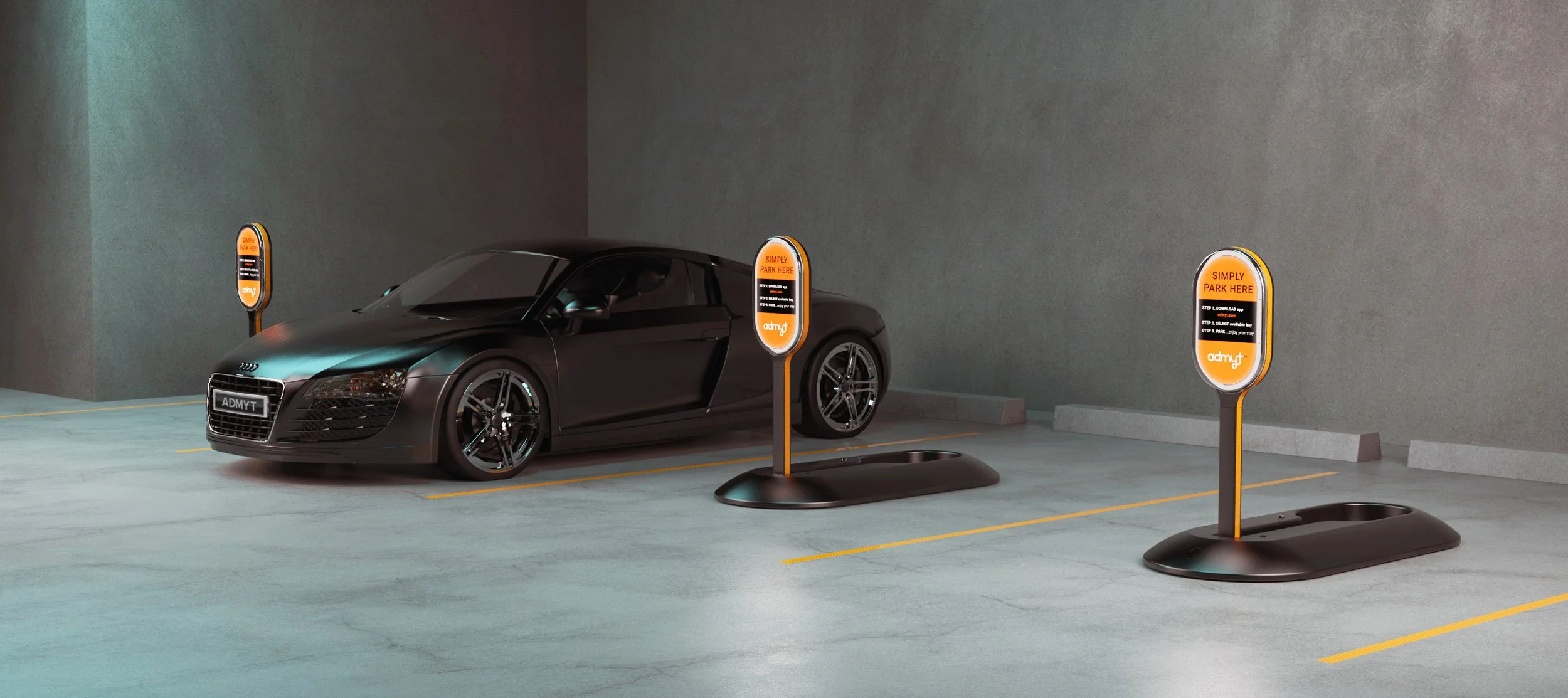 Admyt Parking Barrier | Design + Industry
