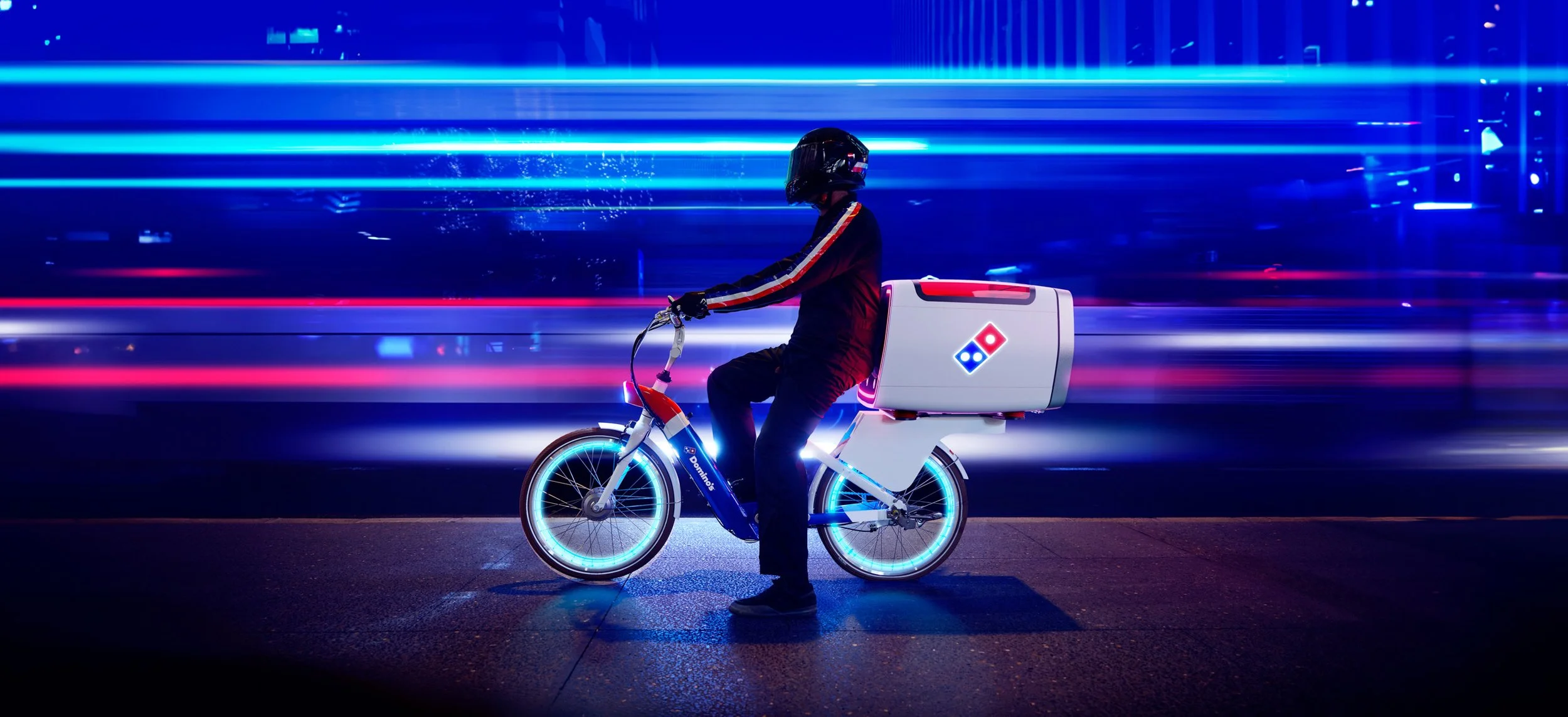 Dominoes Rider Domino's eBike Pizza Pod | Design + Industry