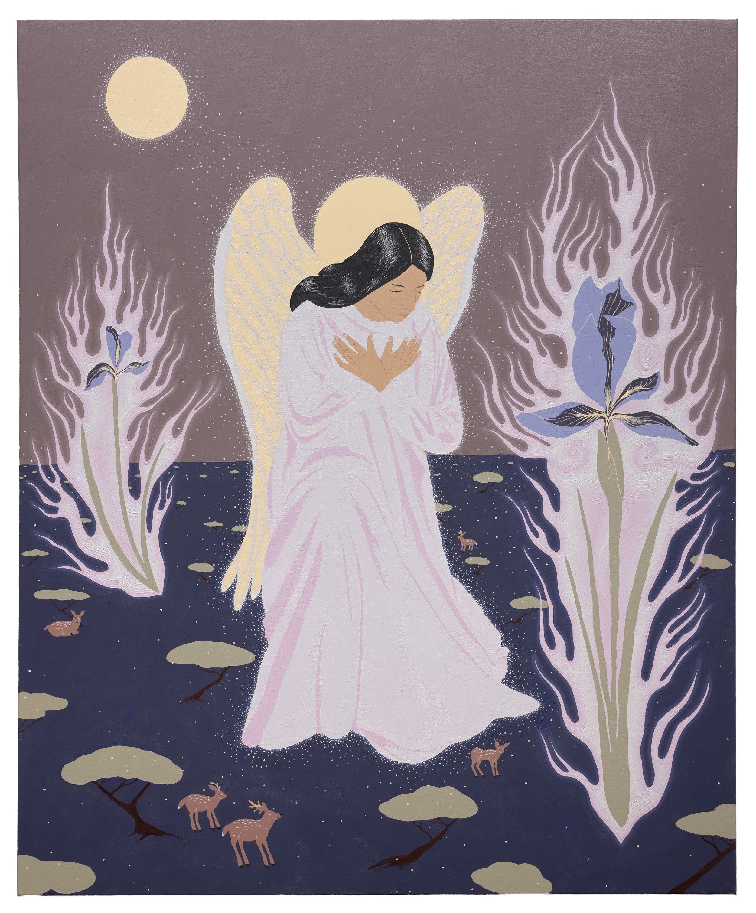 "a soft voice clinging to the darkness"