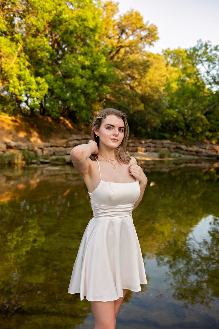 Airfield Falls senior photography