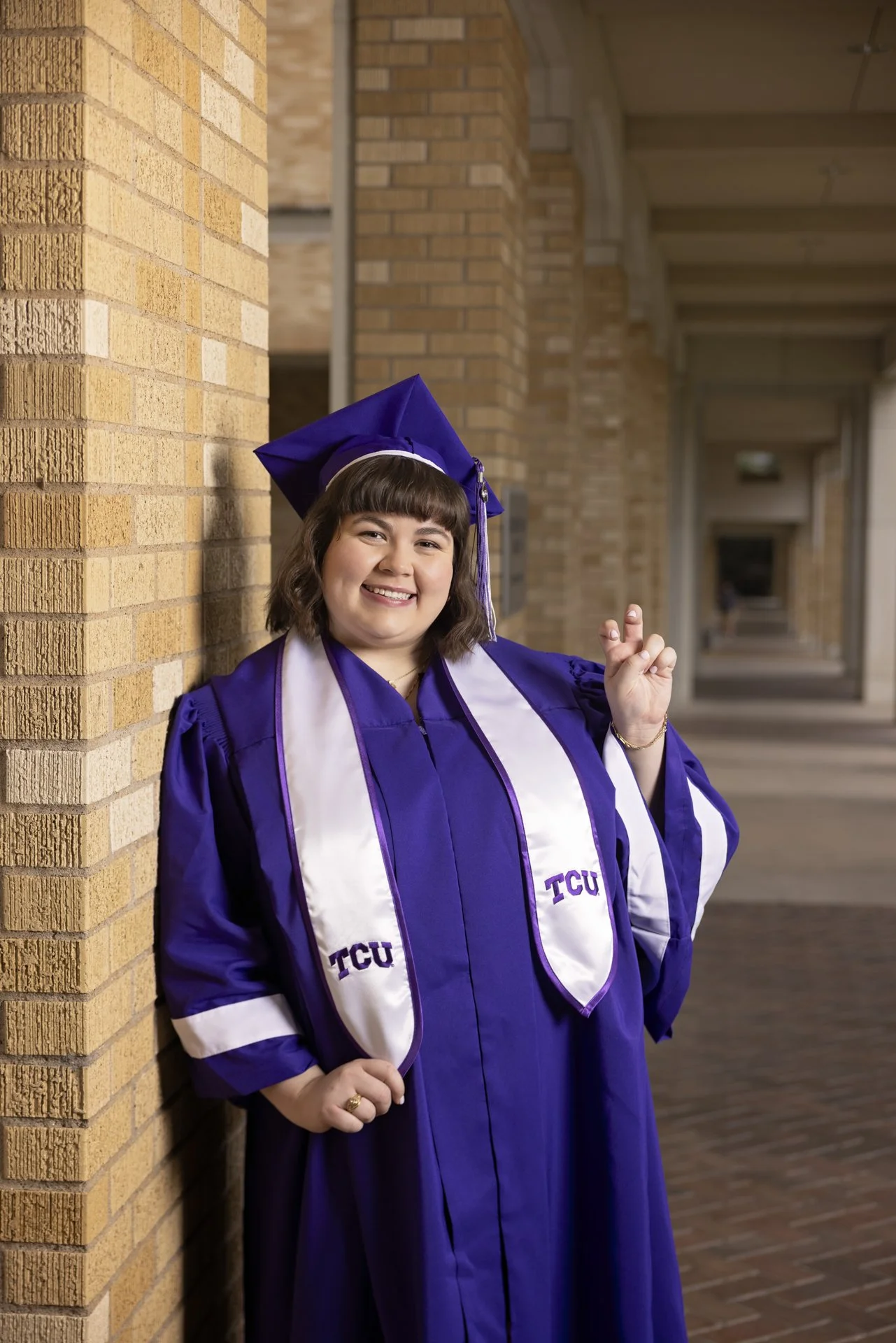 TCU Graduation Photos in Fort Worth | Madelyn’s Fashion Merchandising Grad Session