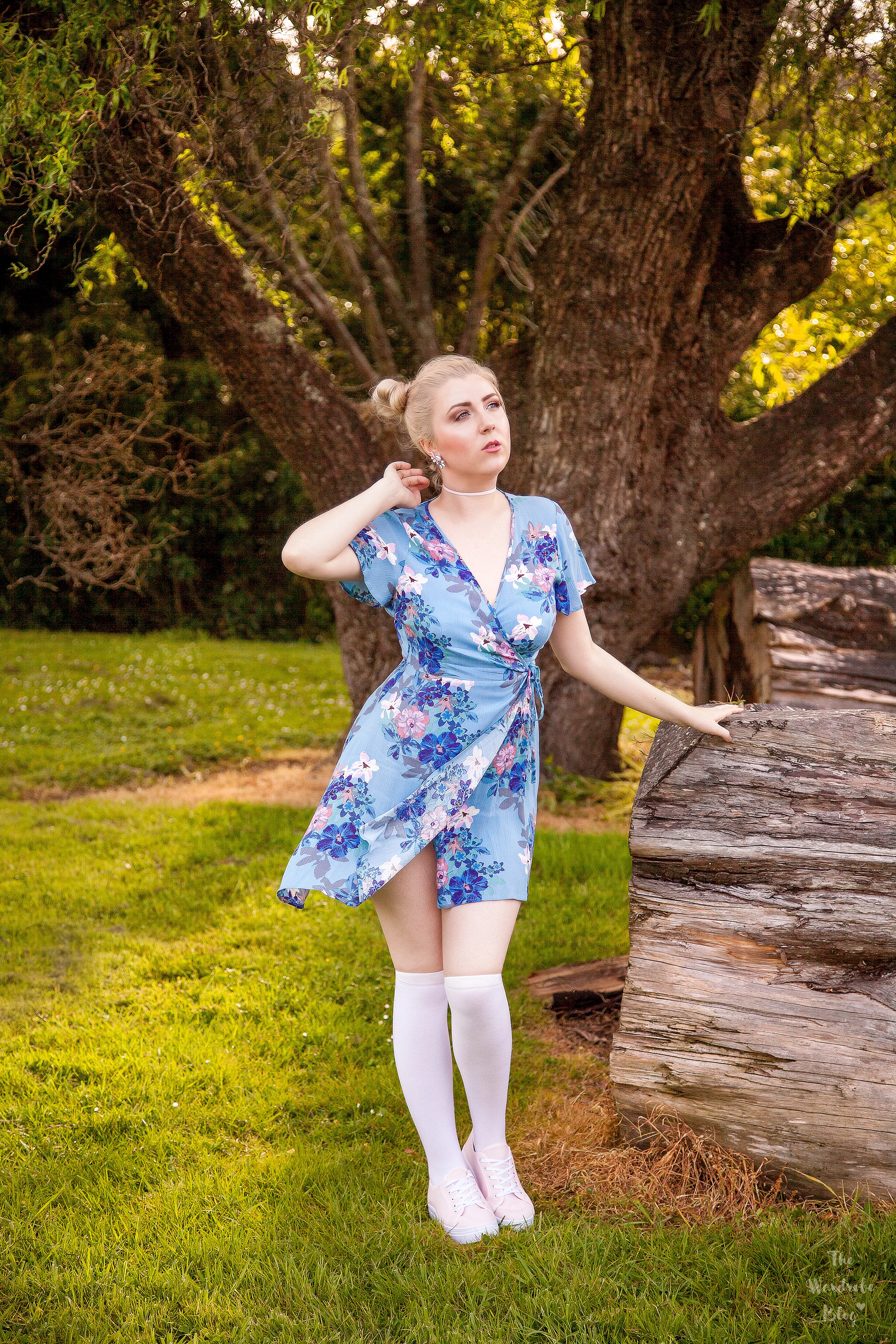 Jay-Jays-Dress-Pastels-Flower-High-Socks