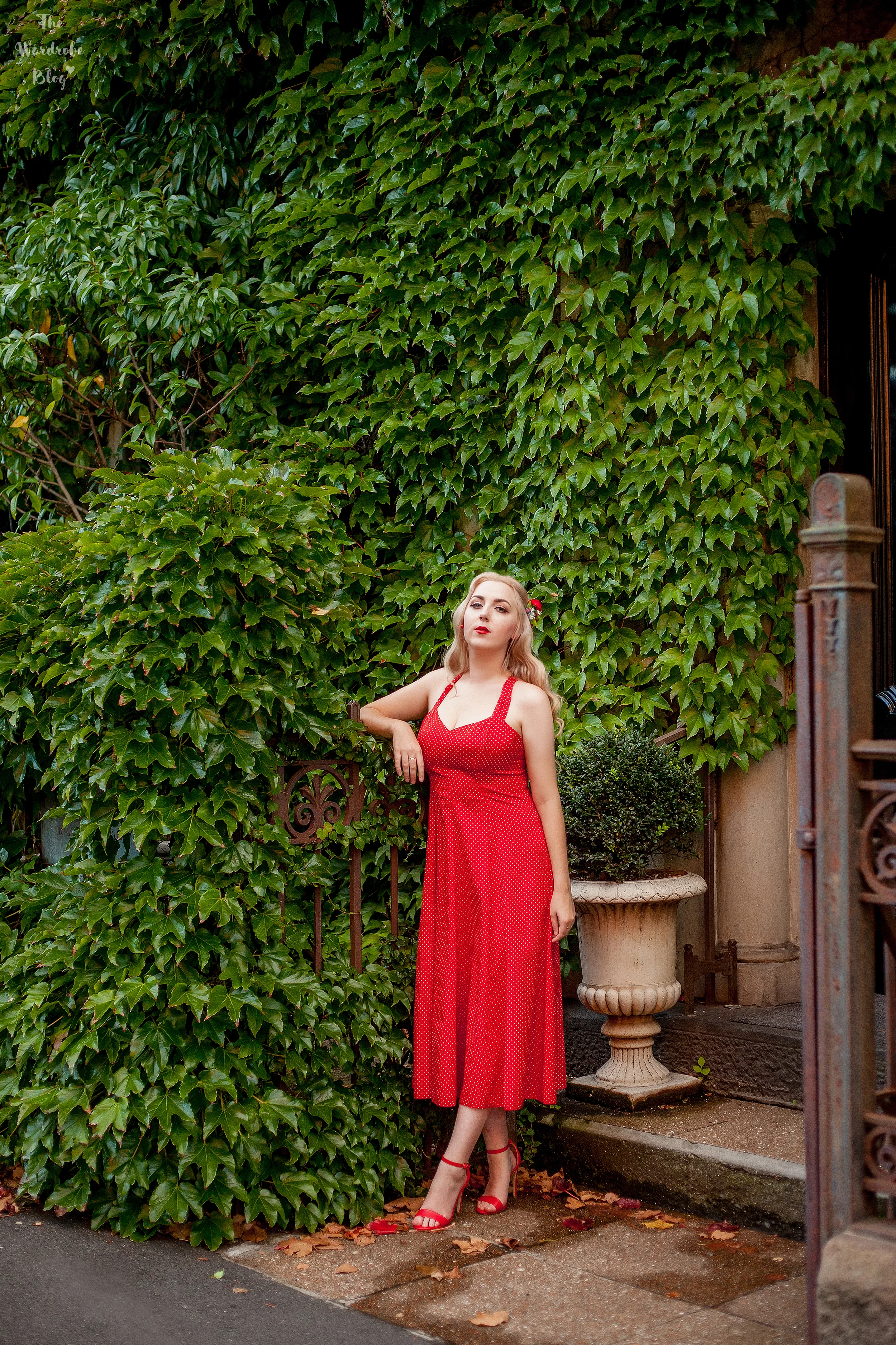 Red-Vintage-Polka-Dot-Dress