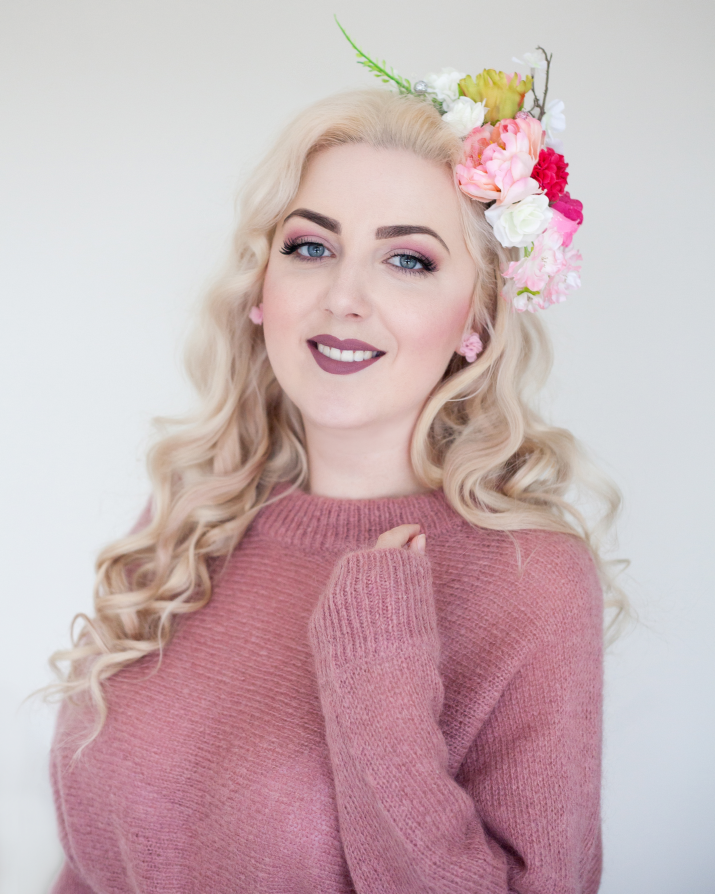 Max-Fashions-Sweater-Pink-Hairflower