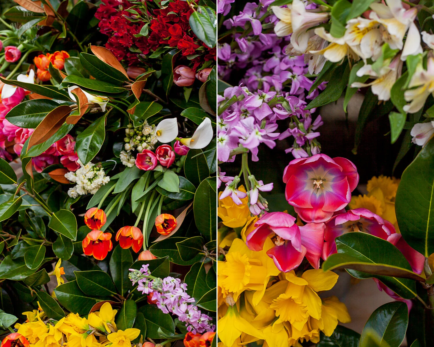 Details of the flower extravaganza at Maggie Marilyn NZFW 2019.