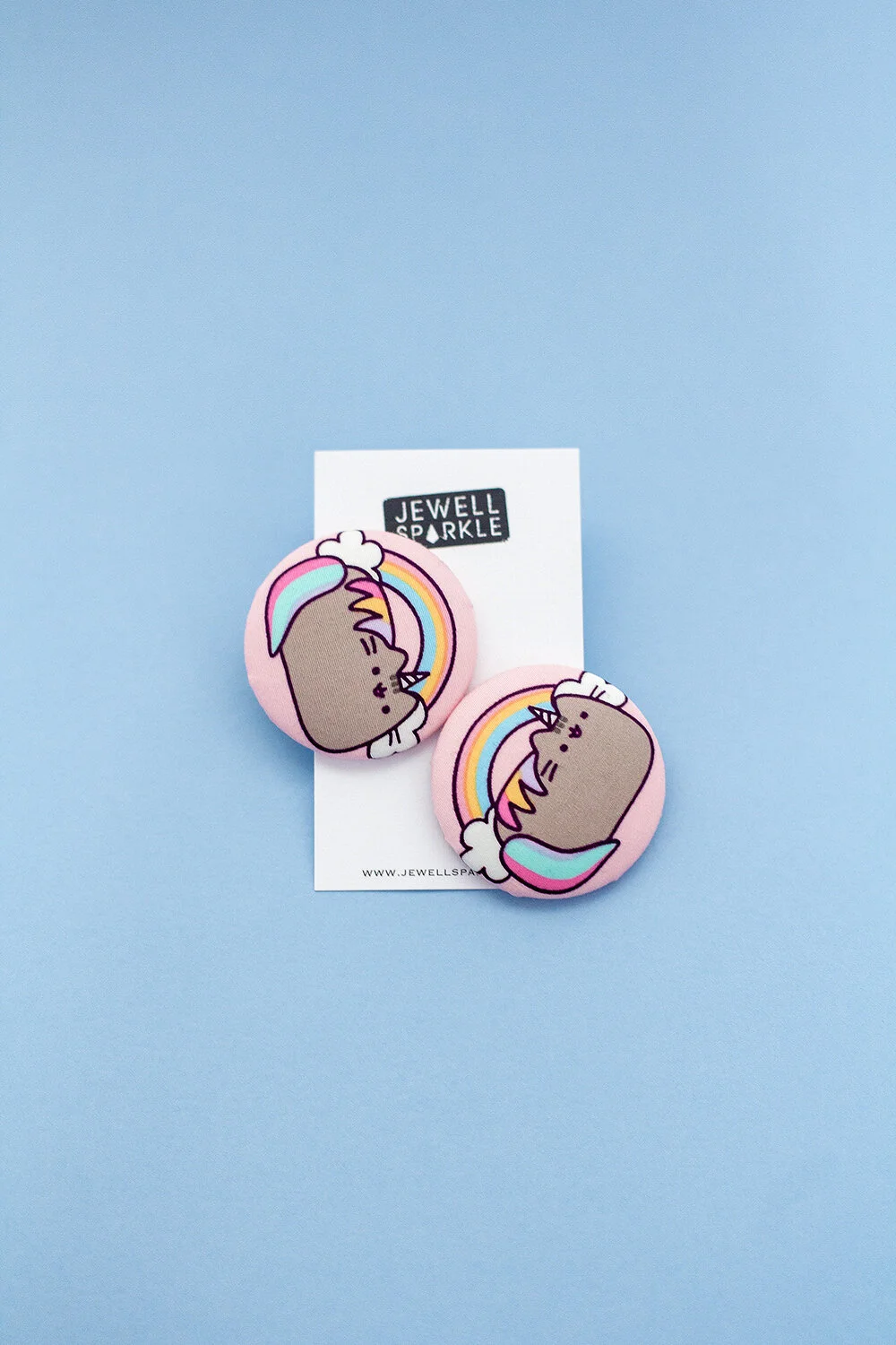 Jewell-Sparkle-Pink-Pusheenicorn-Pusheen-Earrings