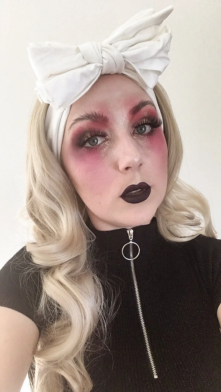 After - No filters, the finished look after my stream!