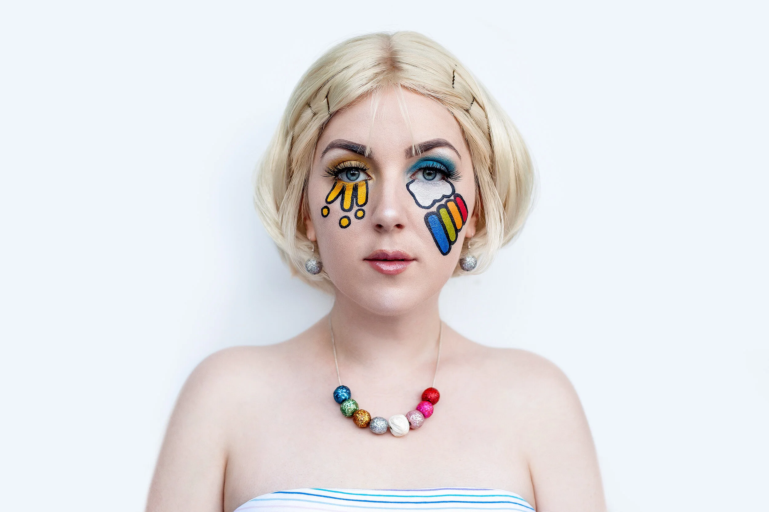 Above: Jewels handmade by me, MOTD inspired by ‘Visible June’.