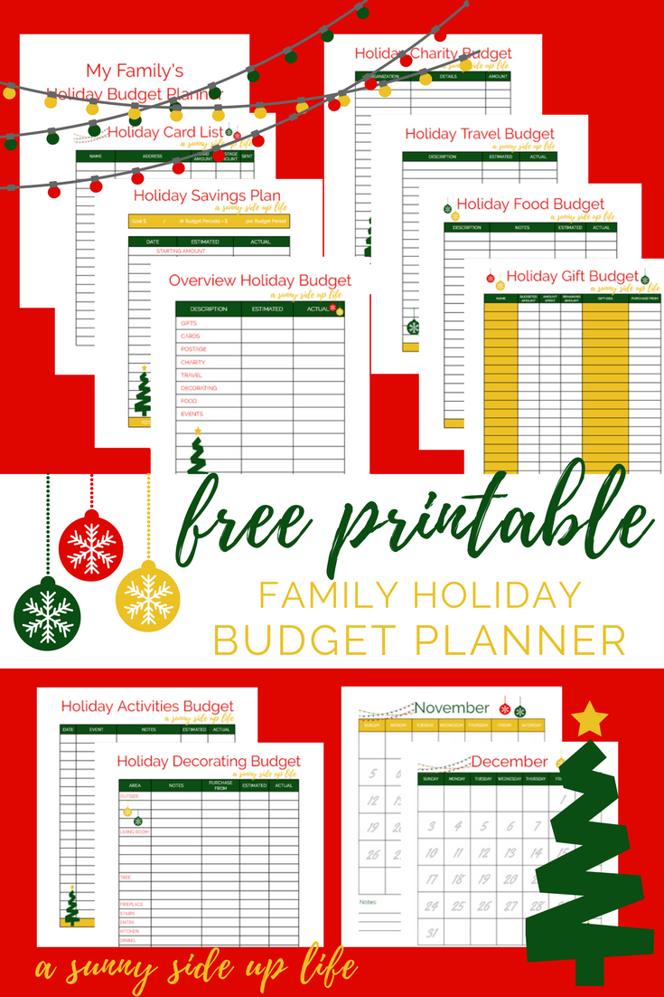 Love this Budget Planner! budgeting | holiday budget | christmas budget | free holiday budget planner | free printable | christmas on a budget | budget friendly christmas | printable christmas planner | printable holiday planner | budget worksheets | budgeting for beginners
