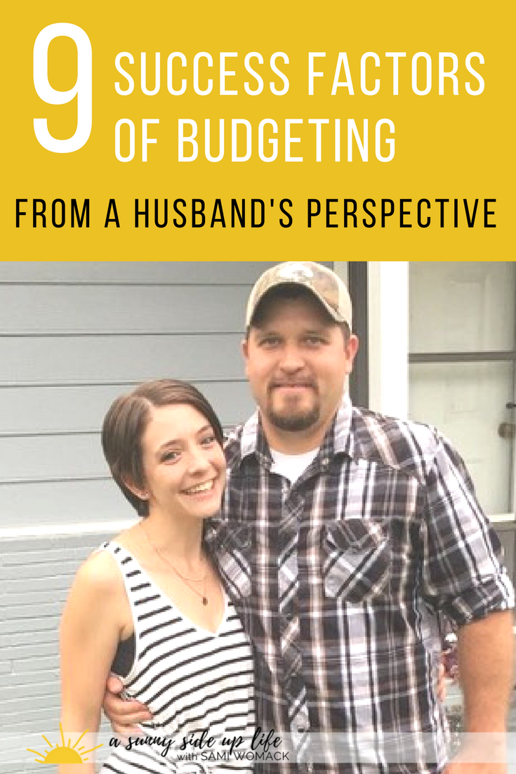 Best blog about a husband's take on a budget! Budgeting from a Husband's Perspective | Sami Womack | how to get your husband on board with budgeting | budgeting for beginners | where to start with a budget | my husband is a spender | how to become debt free | personal finance | marriage | agreeing about money | money fights | financially successful marriage | money fights | how to stop fighting about money | marriage and money | paying off debt | budgeting | budget | budgeting in marriage