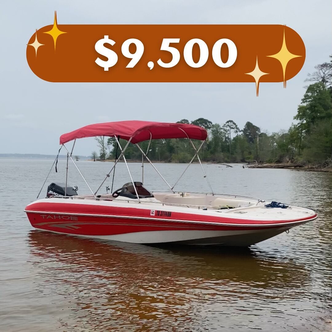 We spent $9,500 on this 2004 Tahoe 20&rsquo; outboard boat.

Boating is our favorite family past time and after our last boat died an untimely death we knew this had to be our first major purchase of 2024.

Our budget was $10,000 cash&hellip;but we l