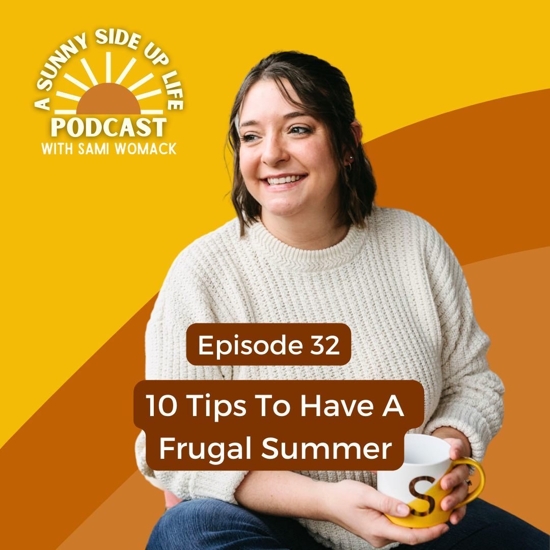 🚨NEW EPISODE: 🔟 Tips To Have A Frugal Summer

Sami gives listeners easy-to-apply tips on how to have a frugal summer. 

In this episode, you&rsquo;ll learn more about:
☀️ The magic of thrifting, garage sales, and buying second hand
☀️ Preparing for