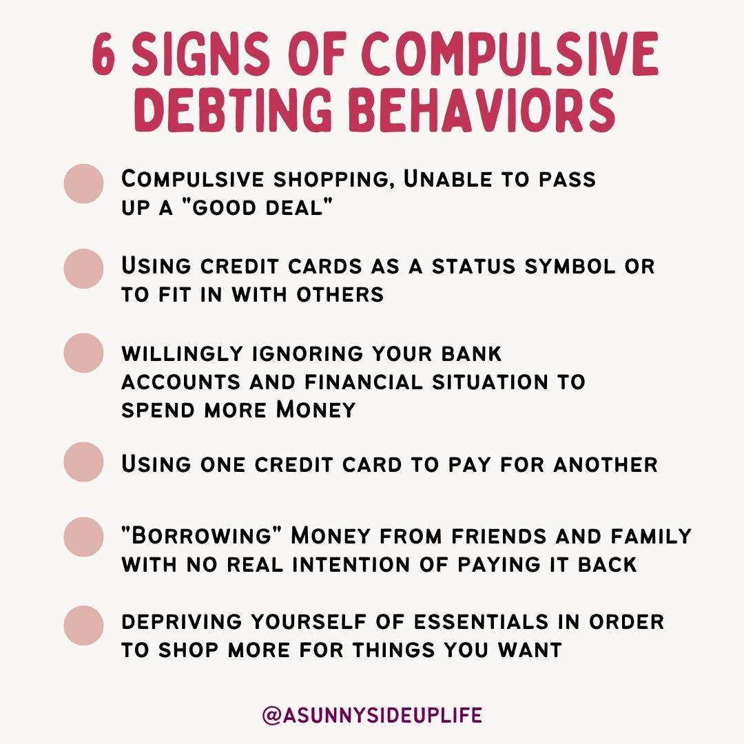 We've deemed these behaviors &quot;normal,&quot; because the more you spend,(and the more unhealthy your relationship with money), the more profit companies make. 

I've seen all of the listed examples as jokes on social, topics on TV, news stories, 