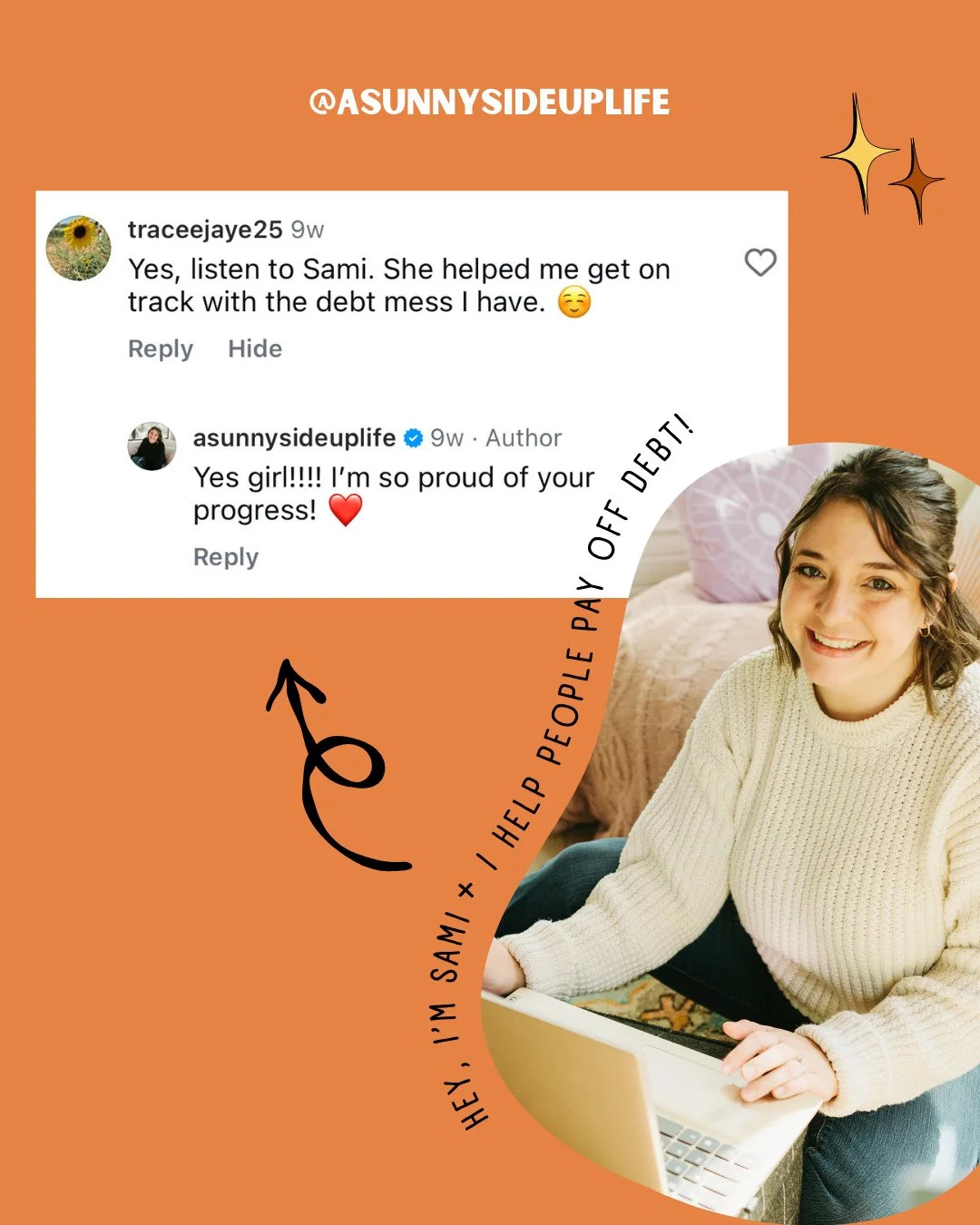 The biggest hurdle with paying off debt is ACCOUNTABILITY! ⁠
⁠
We start strong because we're excited, but then it fades...life starts to throw you curve balls, and it gets less and less exciting over time. Old habits kick back in, months later, the d