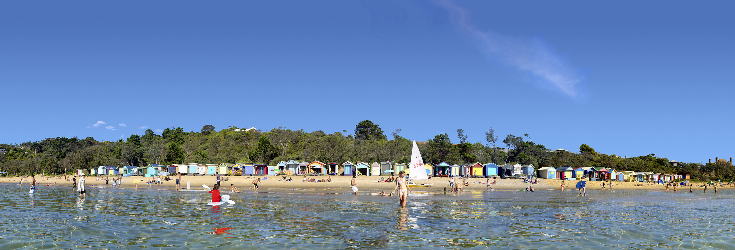 Bathing Boxes - Mornington Beach