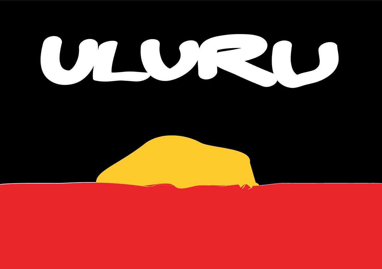 Flag for Uluru