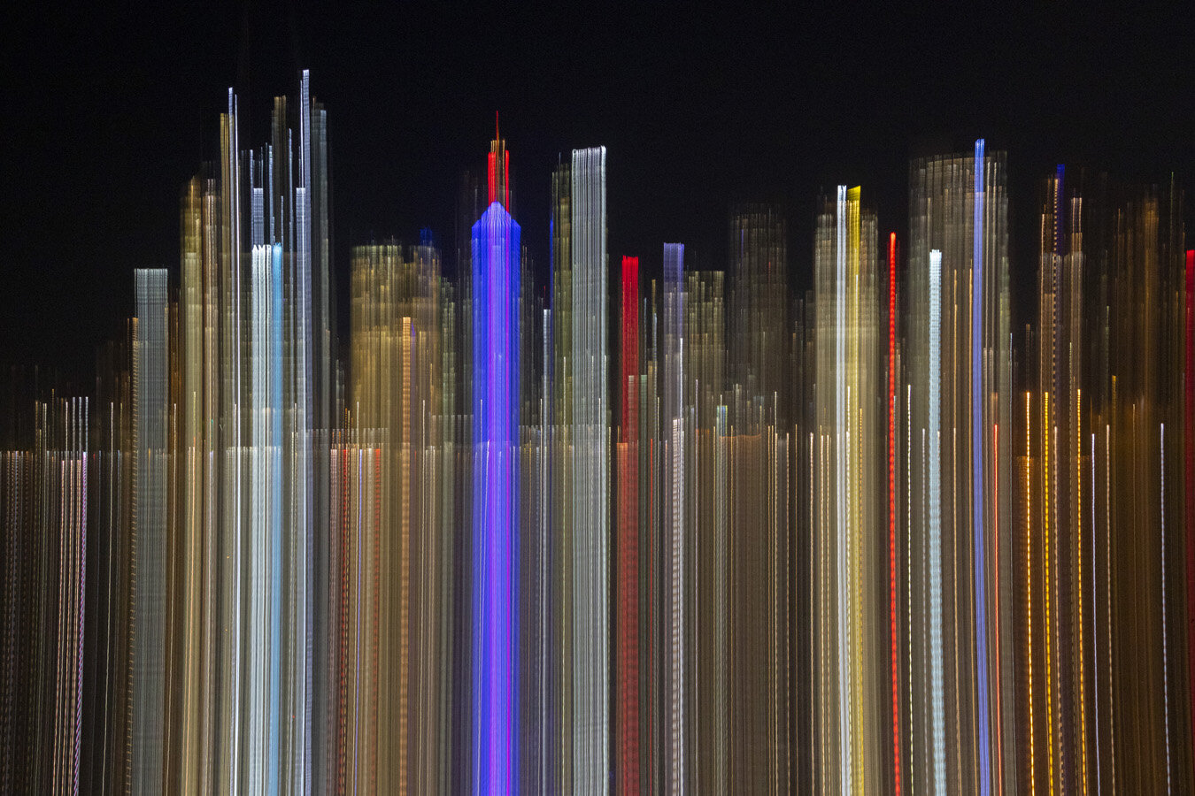 Sydney CBD by Night - Black II