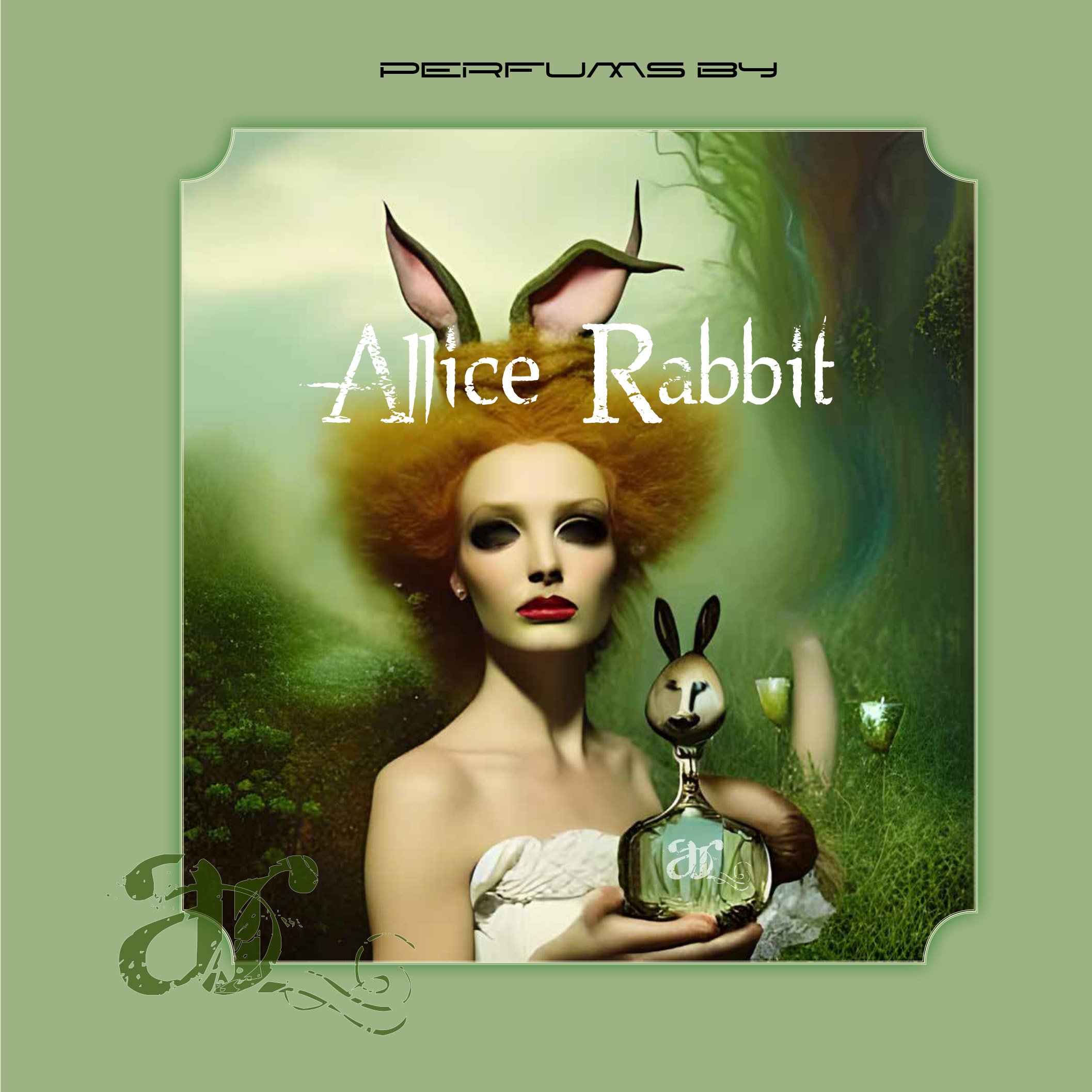 Allice Rabbit perfume advert