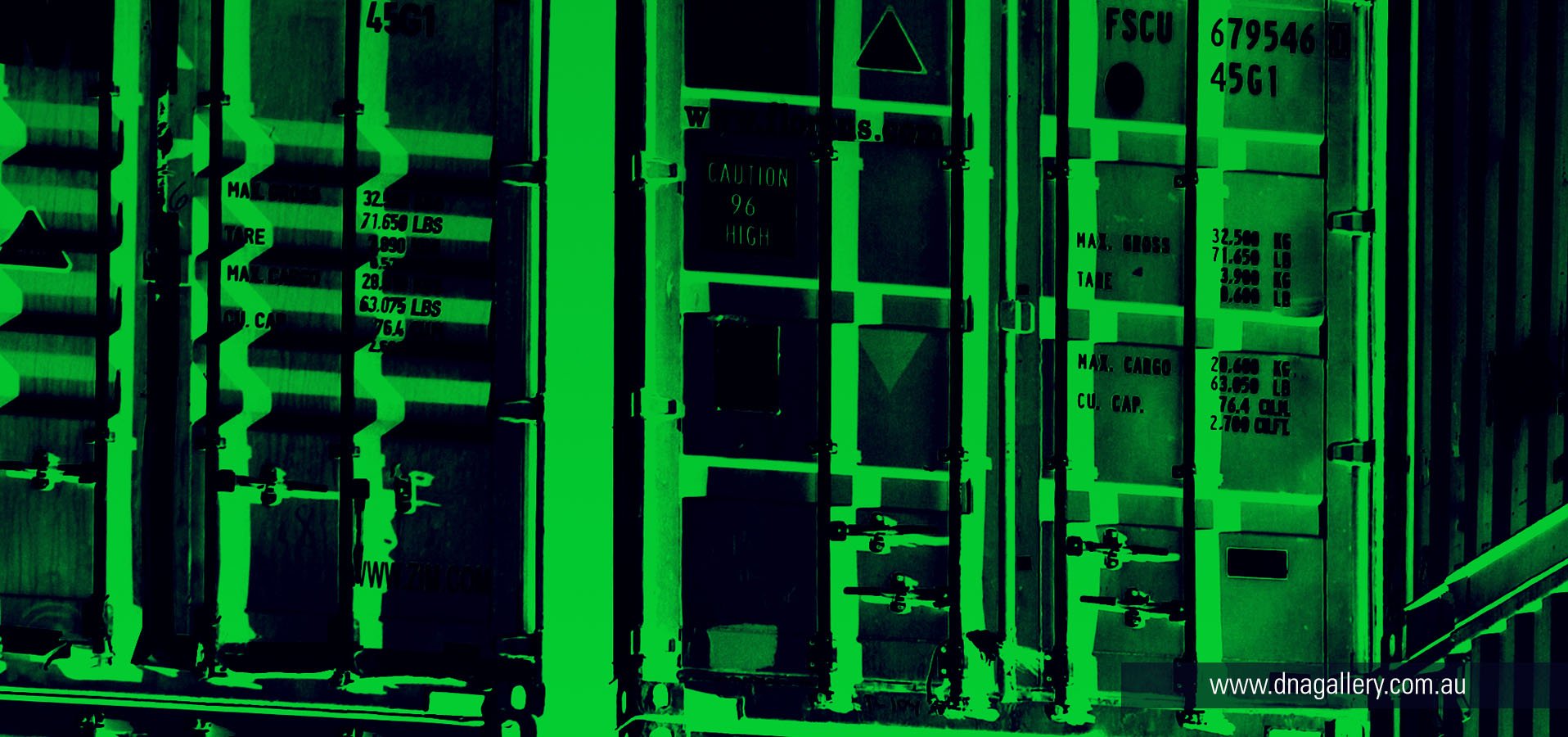 Detail Container Stack - Green