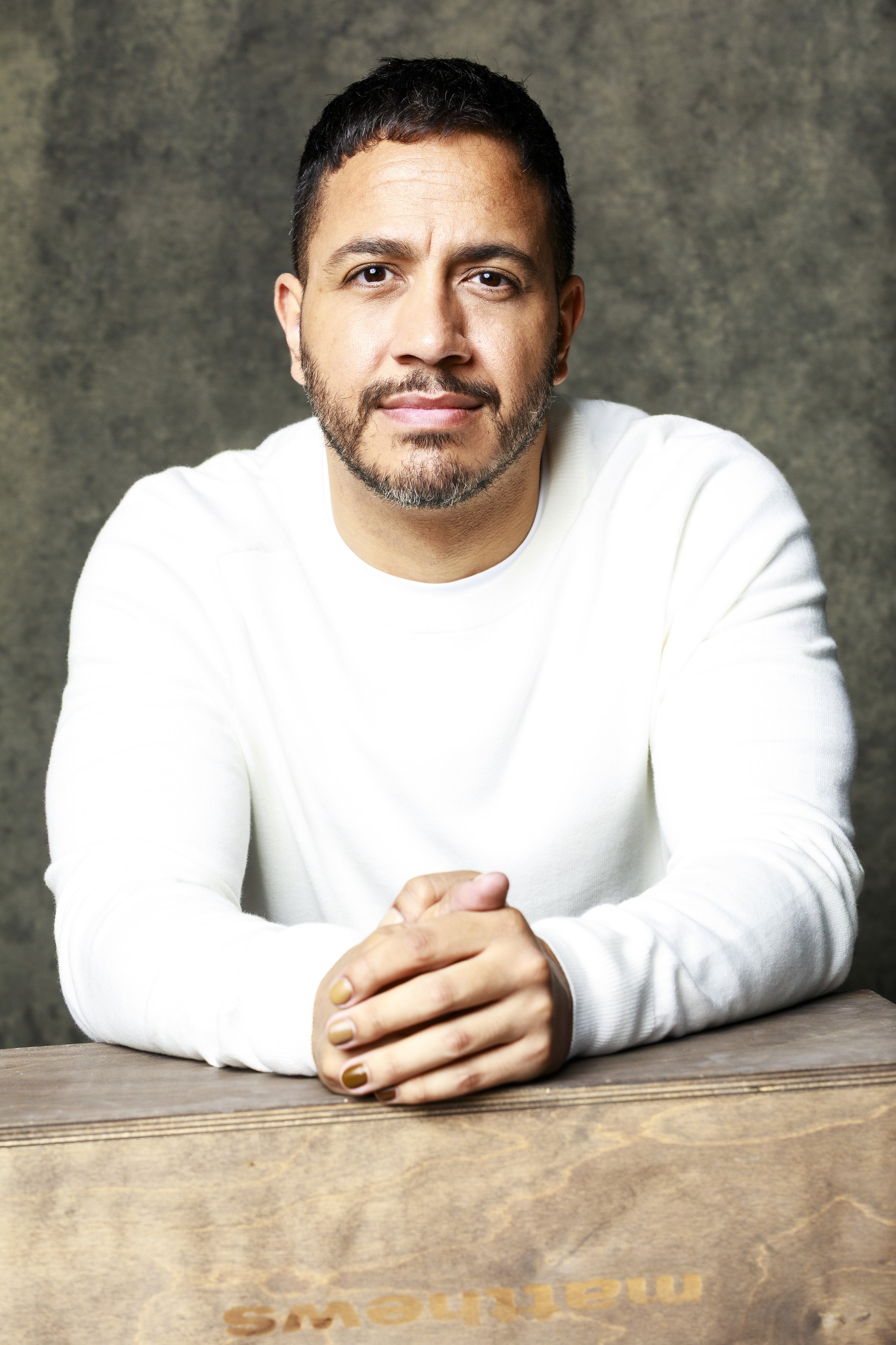 Portrait of Joseph Arzuaga, actor, founder of BRONXHILL