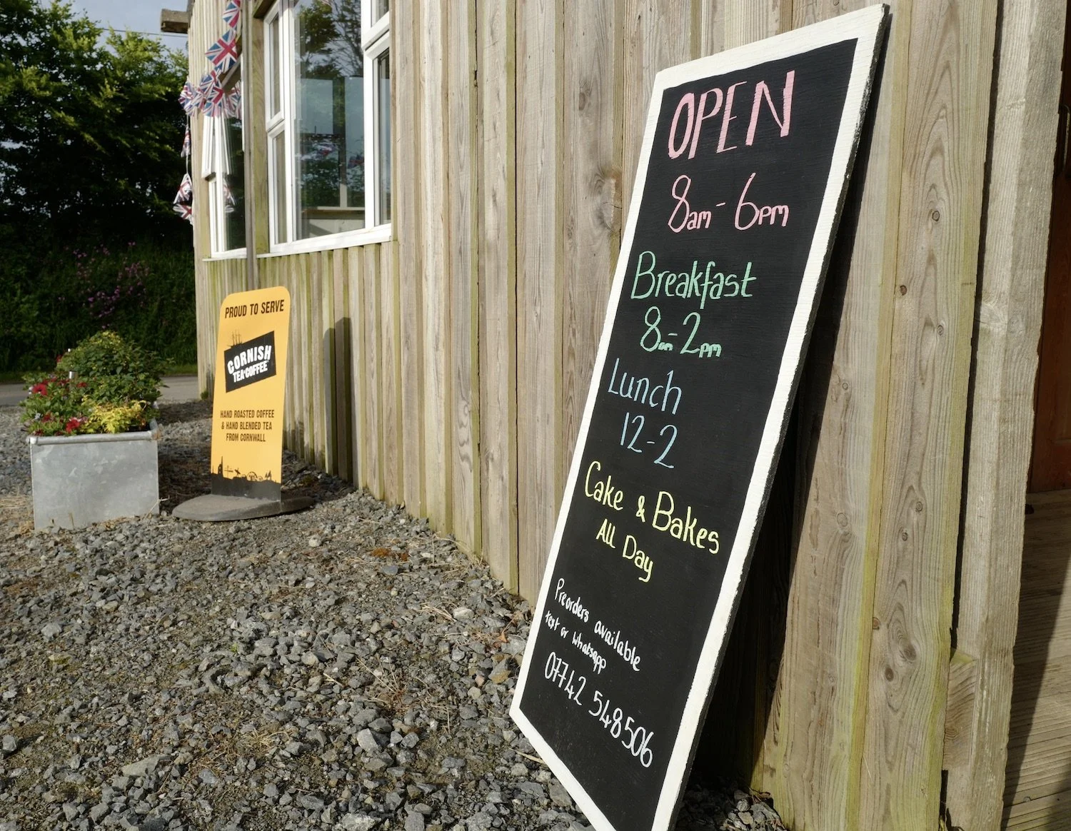 farm shop & cafe — Trerise Farm "camp & pitch"