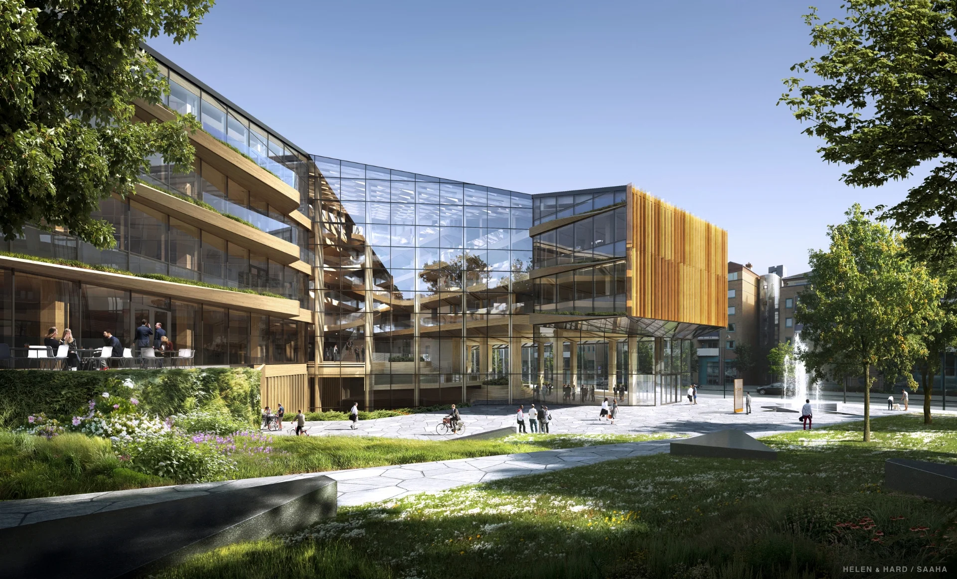 3D-tegning fra arkitekten
