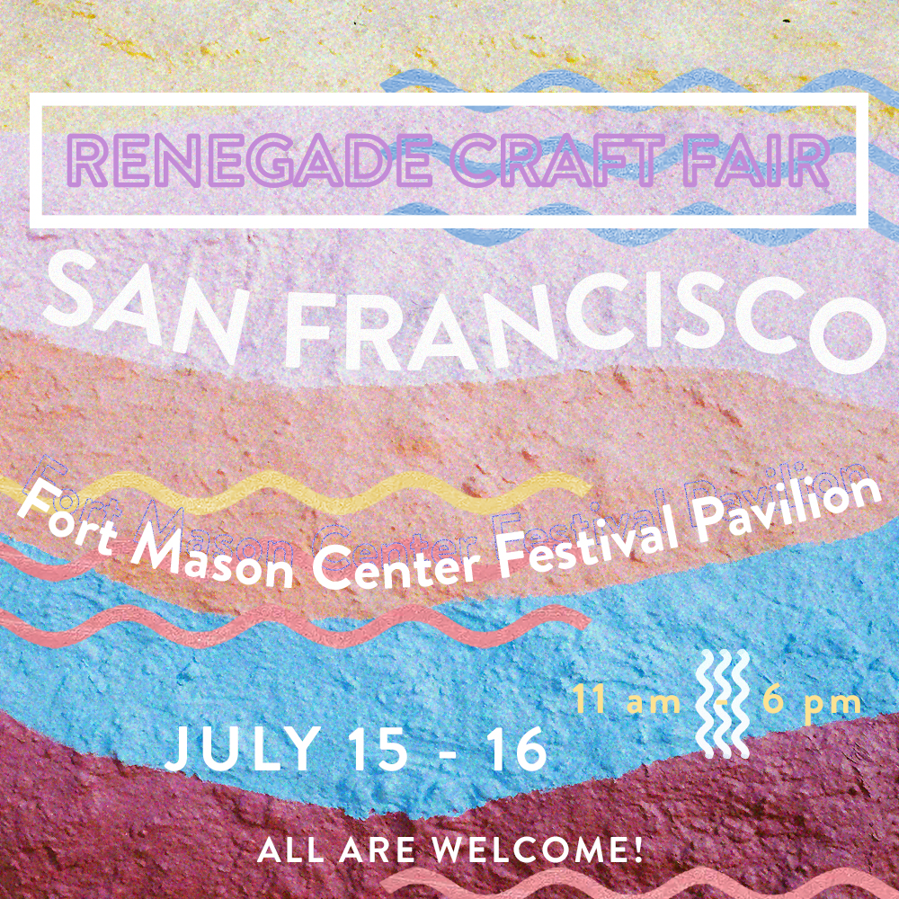 If you are in the Bay, come visit RenegadeCraftFairSf ! Will have some new one off colorways and some new products. Look for the Patchwork Tie dye backdrop. ^_*