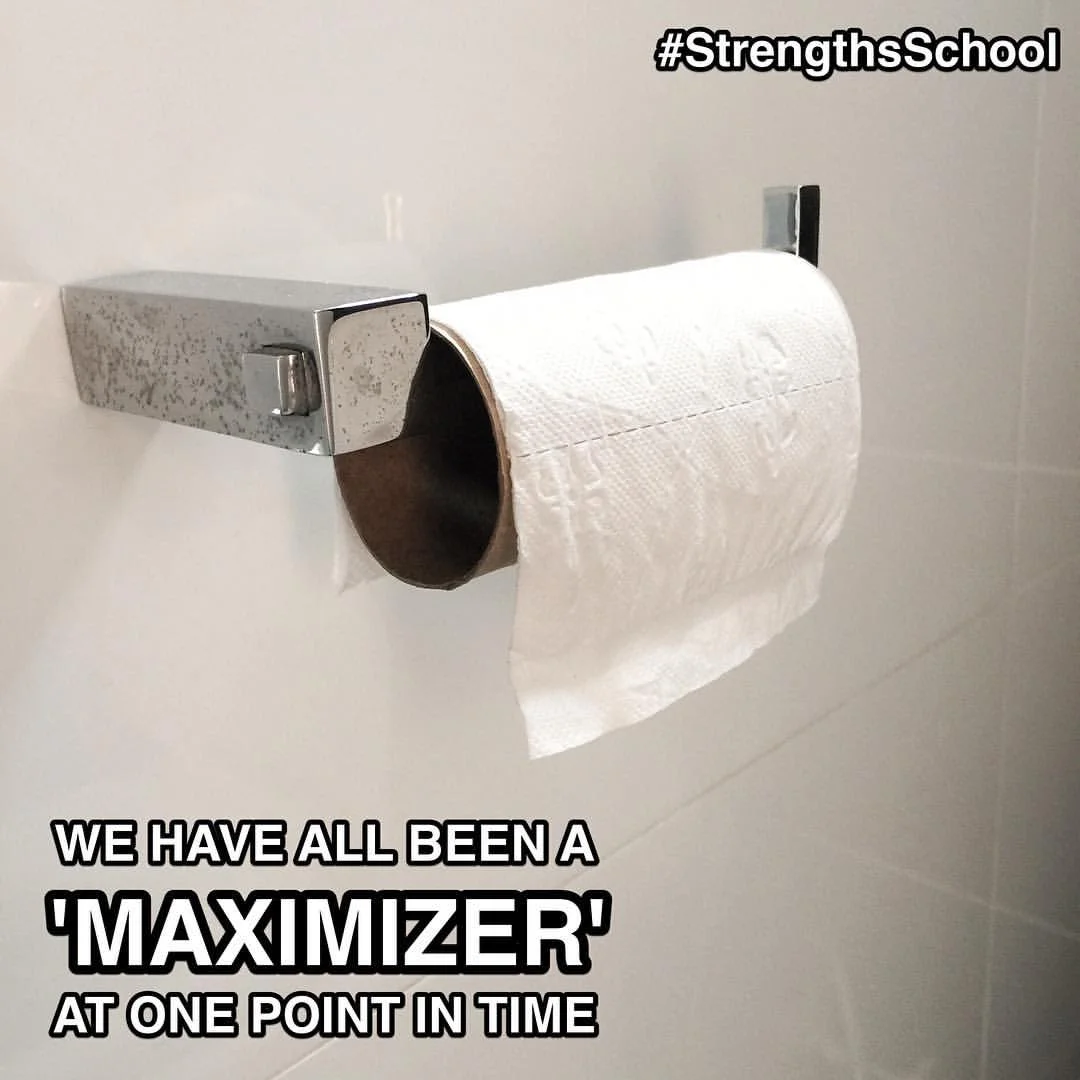 In #Singapore & the world, we all have been a #StrengthsFinder #maximizer at one point in time
I think most of us have been through this situation; with very little resources, you need to accomplish the impossible
Maximizer is not just about bringing something from good to great, it’s also about making the best of the limited resources that you might have
Your ability to creatively use what is given to your advantage. To make a seemingly hopeless situation into something that is closer to great
As the StrengthsFinder definition of Maximizer puts it - You don’t want to spend your life bemoaning what you lack. Rather, you want to capitalize on the gifts with which you are blessed. It’s more fun. It’s more productive. And, counterintuitively, it is more demanding
#positivity
#StrengthsQuest #StrengthsSchool #Gallup #StrengthsFinderSG #Asia #HumanResource #SelfImprovement #SelfDevelopment #StrengthsCoach #ProfessionalDevelopment #StrengthsFinderCoach
Jason Ho • SouthEast Asia’s 1st StrengthsFinder Certified Coach • Strengths School™ Singapore