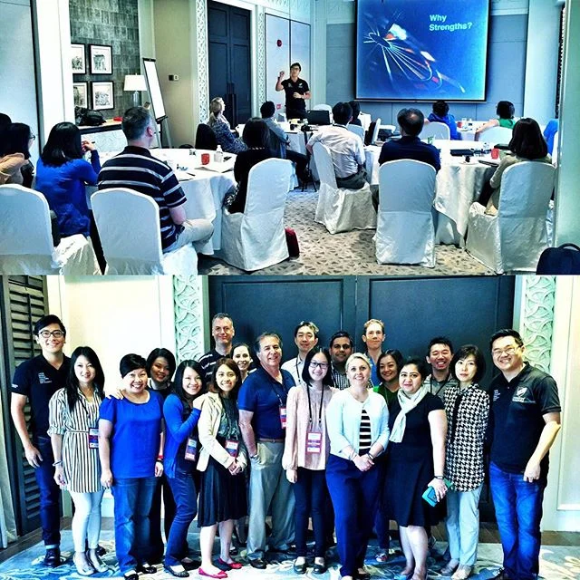 Just did a StrengthsFinder workshop for Adobe legal department and it was serious…. Seriously fulfilling!
Victor, my partner in Strengths School ™ is also in the group photo standing on the extreme right.
Looking at the photos, I just have to say that I’m proud to wear my StrengthsFinder strengths on my company polo :) And if I had a dollar everytime someone wanted to buy my corporate polo shirt with their name and top 5 strengths on it…. I’d be a wealthy man. I even have to clarify, you mean you are personally fine with wearing a company’s logo out? Majority would say they don’t.
It was great to hear that their boss Joe, gave us a very positive and esteeming testimonial!
Looking forward to impacting Adobe with more great StrengthsFinder workshop!
#StrengthsFinder #StrengthsQuest #StrengthsSchool #StrengthsPhilosophy #SelfImprovement #PersonalGrowth #Singapore #Asia
Find out what comes naturally for you by taking the online StrengthsFinder assessment and ask a StrengthsFinder Coach to make sense of your strengths
Jason Ho StrengthsFinder Coach • Strengths School™ • Singapore & Asia