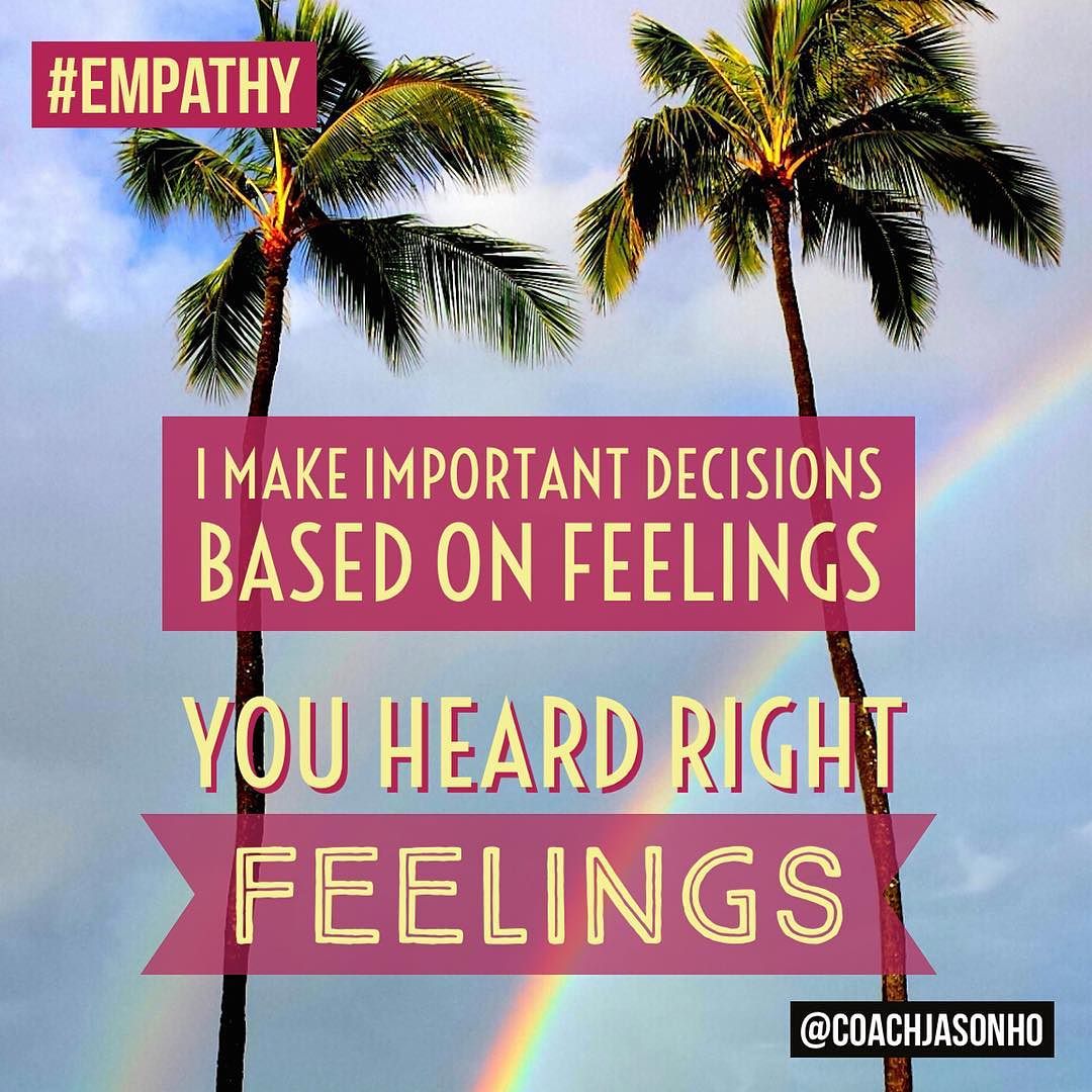 Singapore StrengthsFinder Empathy Infancy (Basement) Fun Quote