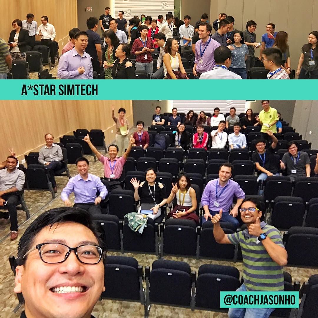 Singapore - StrengthsFinder talk for AStar SIMTech