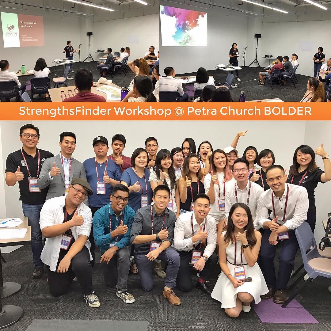 Singapore StrengthsFinder workshop at PETRA church - BOLDER