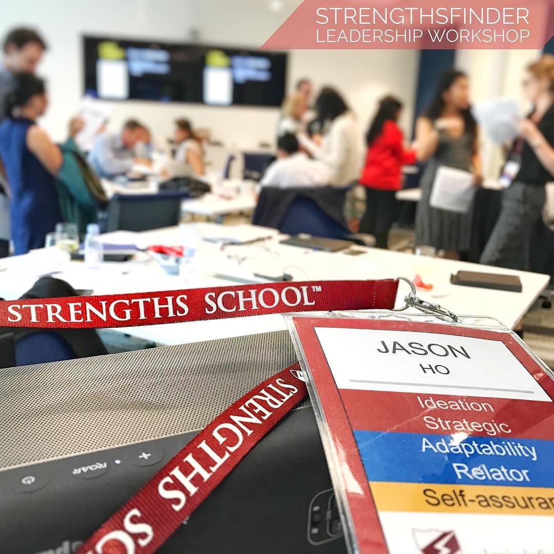 Singapore - StrengthsFinder Leadership Workshop at Robinson Road