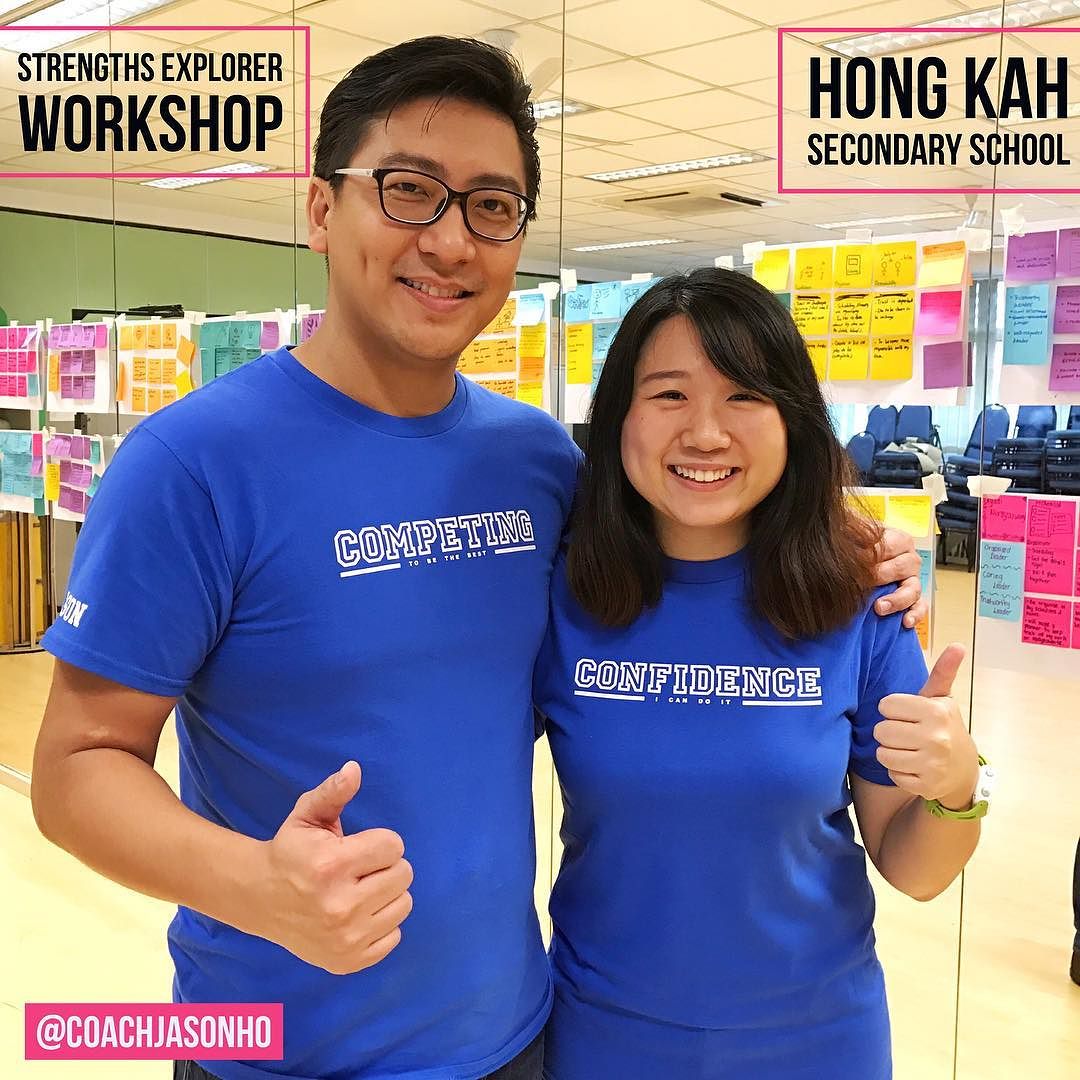 S trengthsExplorer instead of StrengthsFinder Workshop at Singapore's Hong Kah Sec over at Jurong West