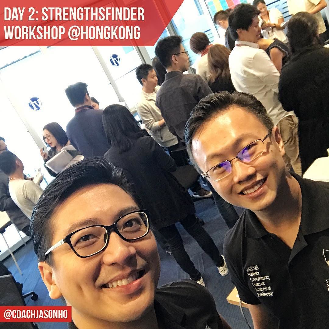 Day 2 - StrengthsFinder Workshop in HongKong with Singapore Gallup Certified Coach Gideon Ren