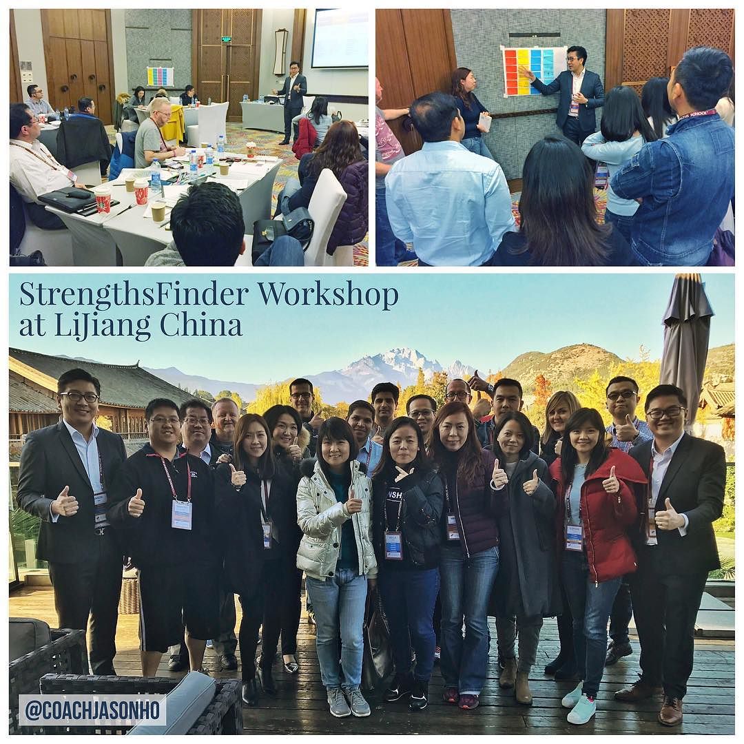 Flying back to Singapore after a StrengthsFinder Leadership Workshop and having another full day of StrengthsFinder Leadership workshop tomorrow