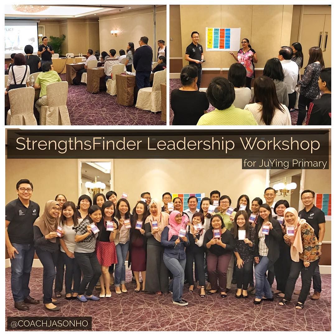 StrengthsFinder Leadership Workshop along Singapore's Raffles Boulevard