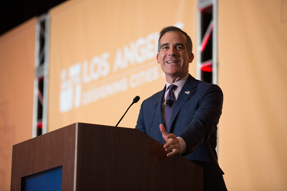 Mayor of Los Angeles Eric Garcetti