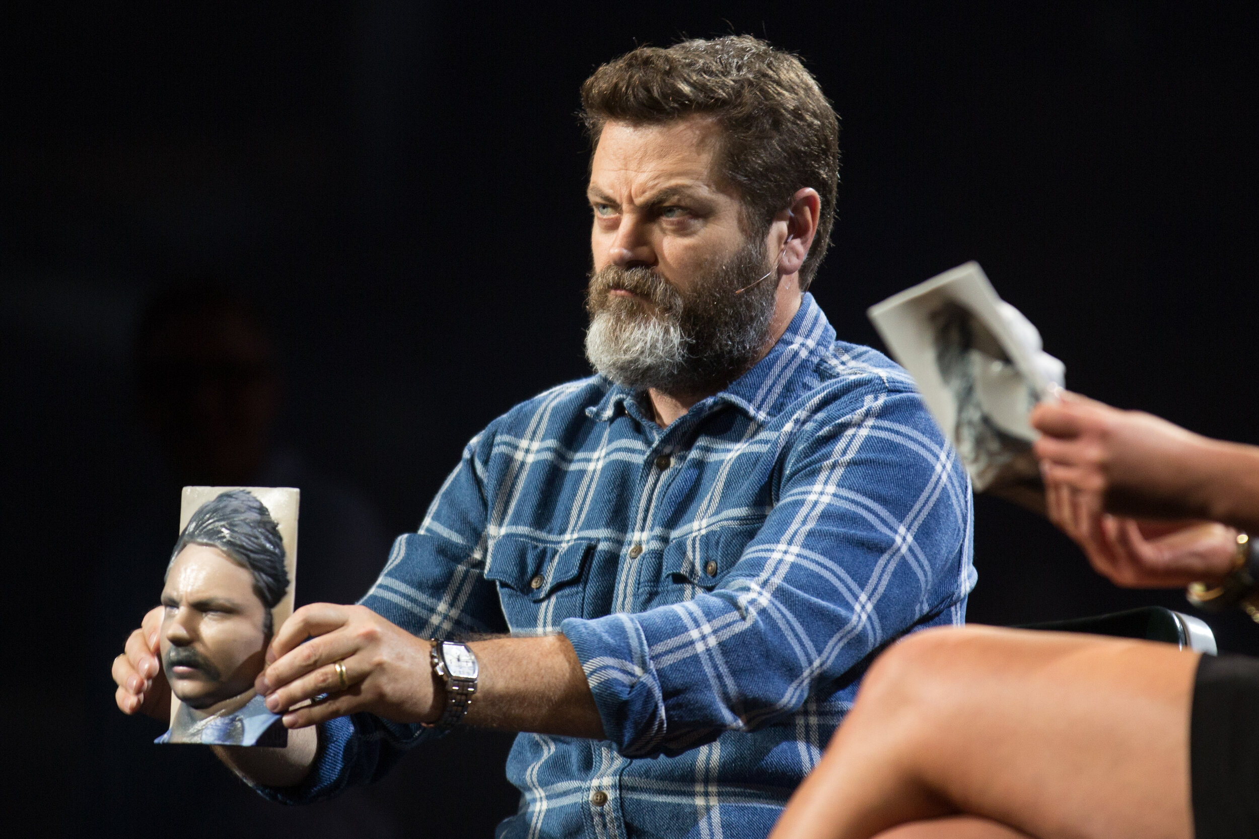 Nick Offerman at Adobe Max