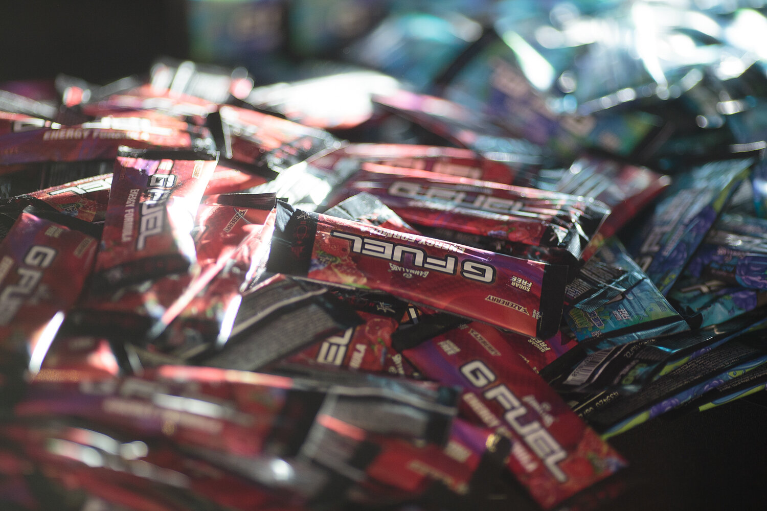 G Fuel Packets at Los Angeles Party