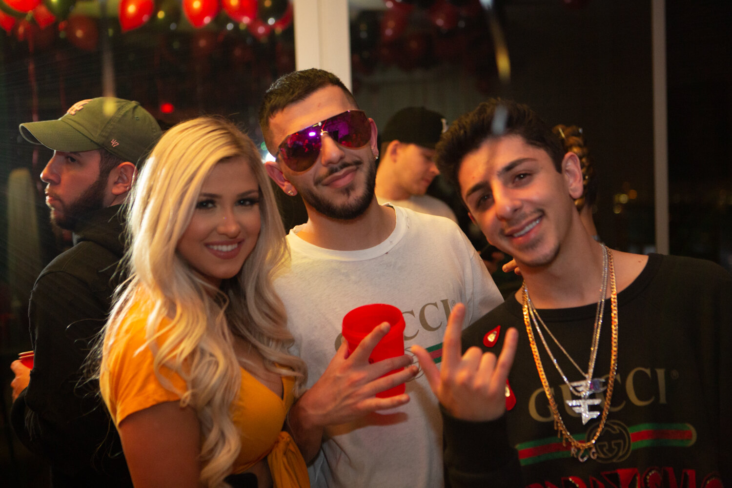 Faze Rug and Friends at Party
