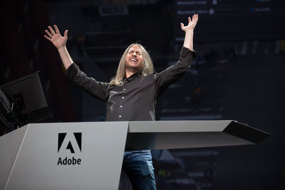 Los Angeles Conference Photographer Adobe Max Speaker on Stage