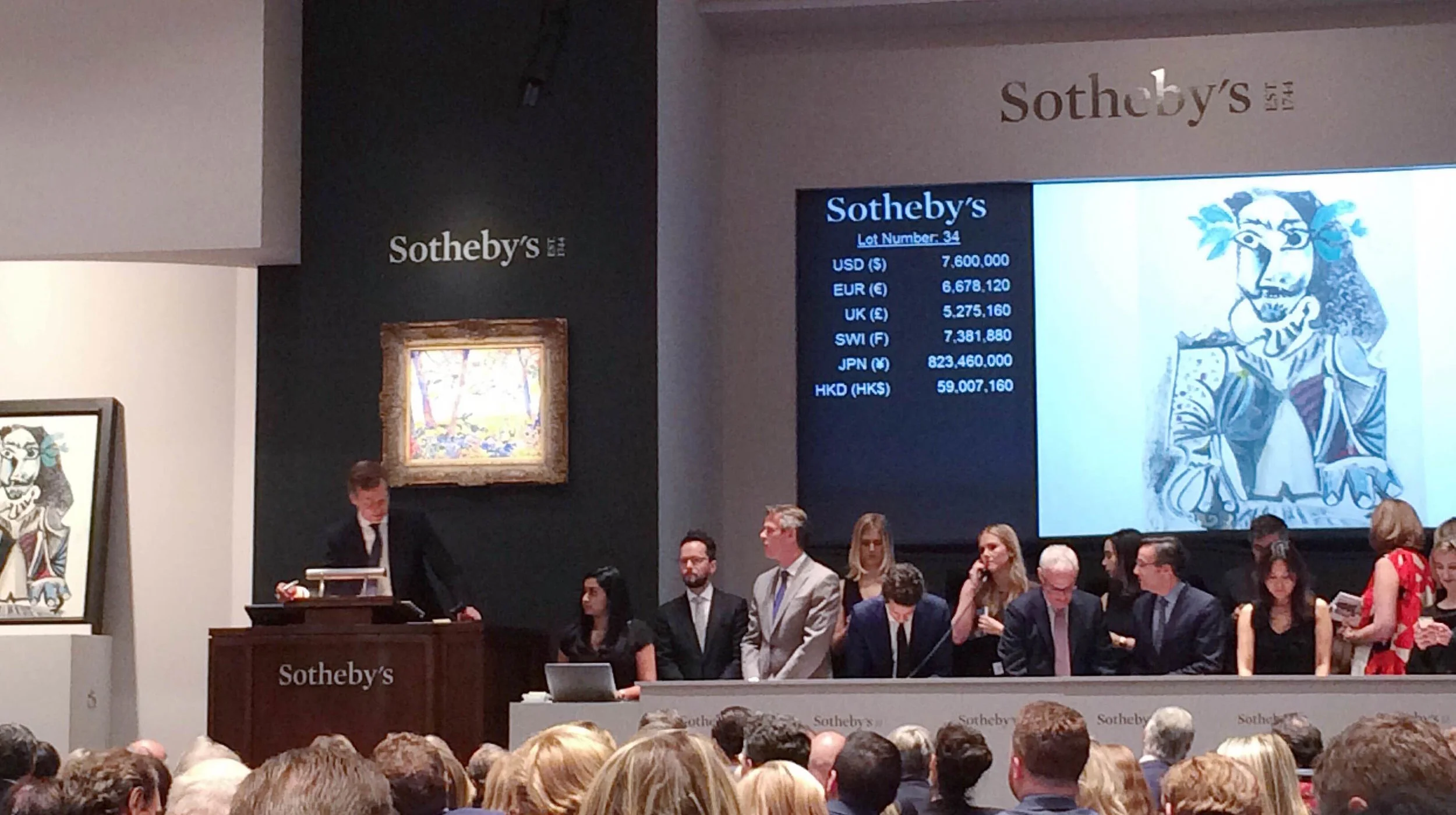 Photo, Courtesy of Sharon Obuobi, Sotheby’s Auction, New Yor