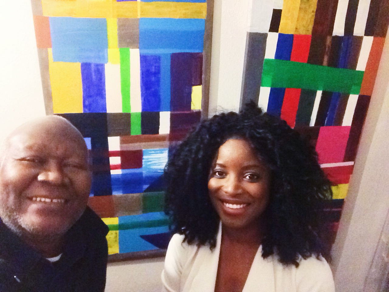 Atta Kwami (left), Sharon Obuobi (right)