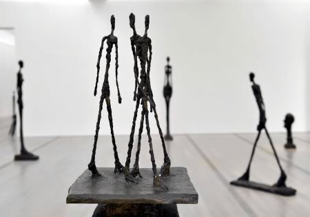 Three Men Walking, Giacometti via