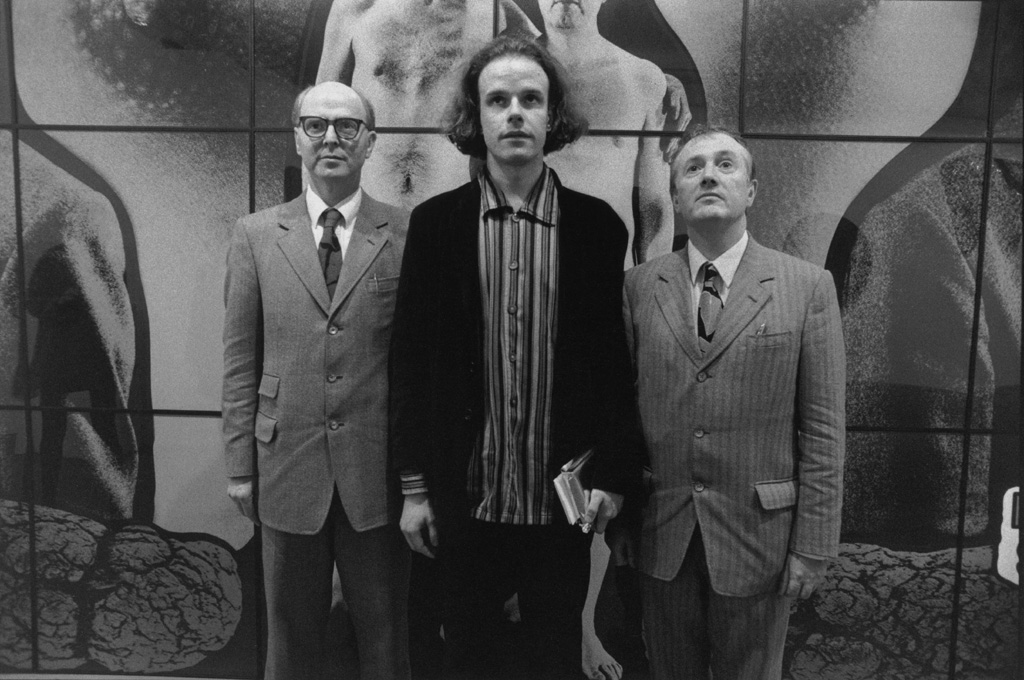 Christian Boltanski, Hans Ulrich Obrist and Chiara Parisi via