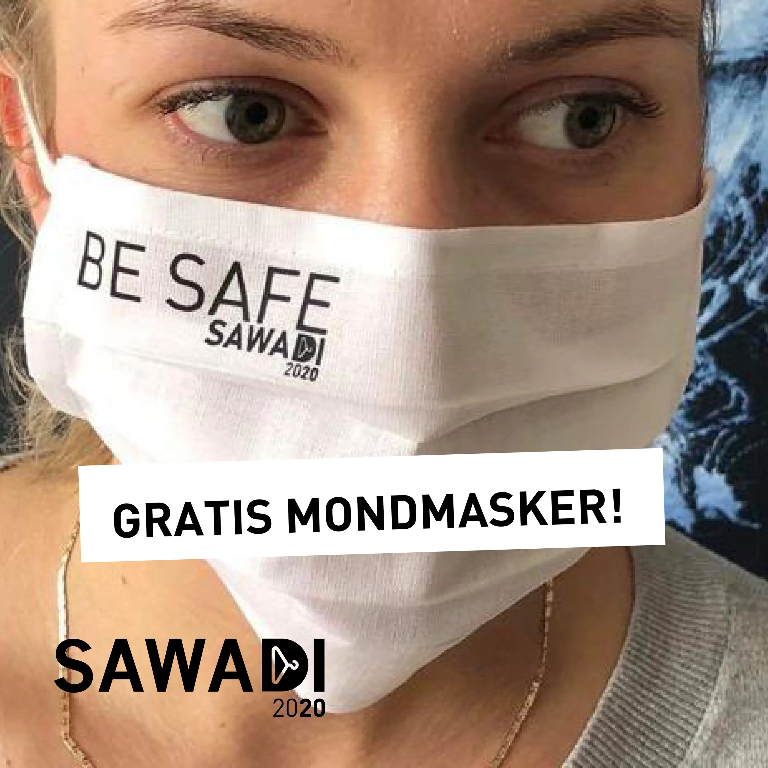 Gratis mondmasker bij elke aankoop!