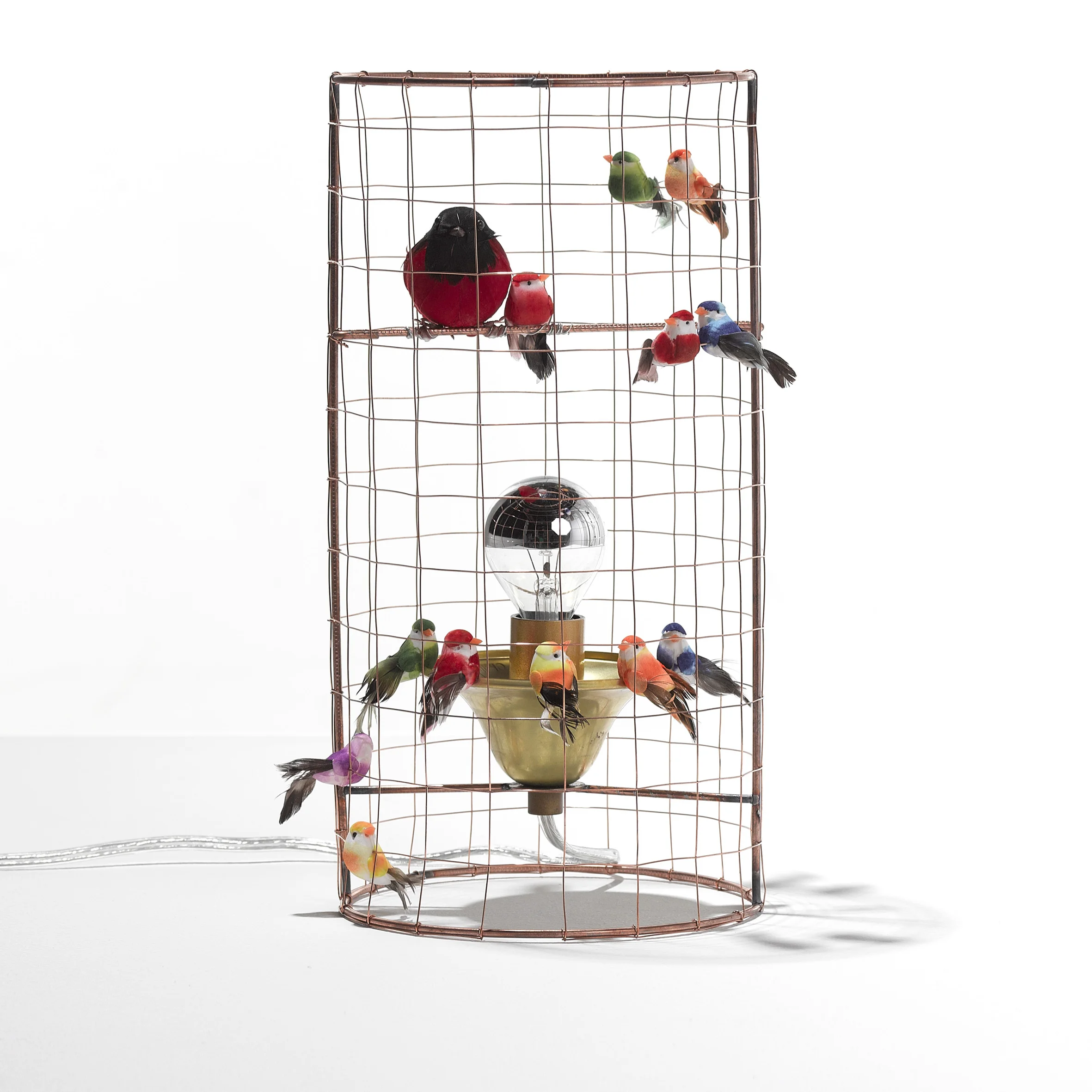 CHALLIÈRES Volière Lintulamppu I kuparilanka, Ø15x 32 cm I €260