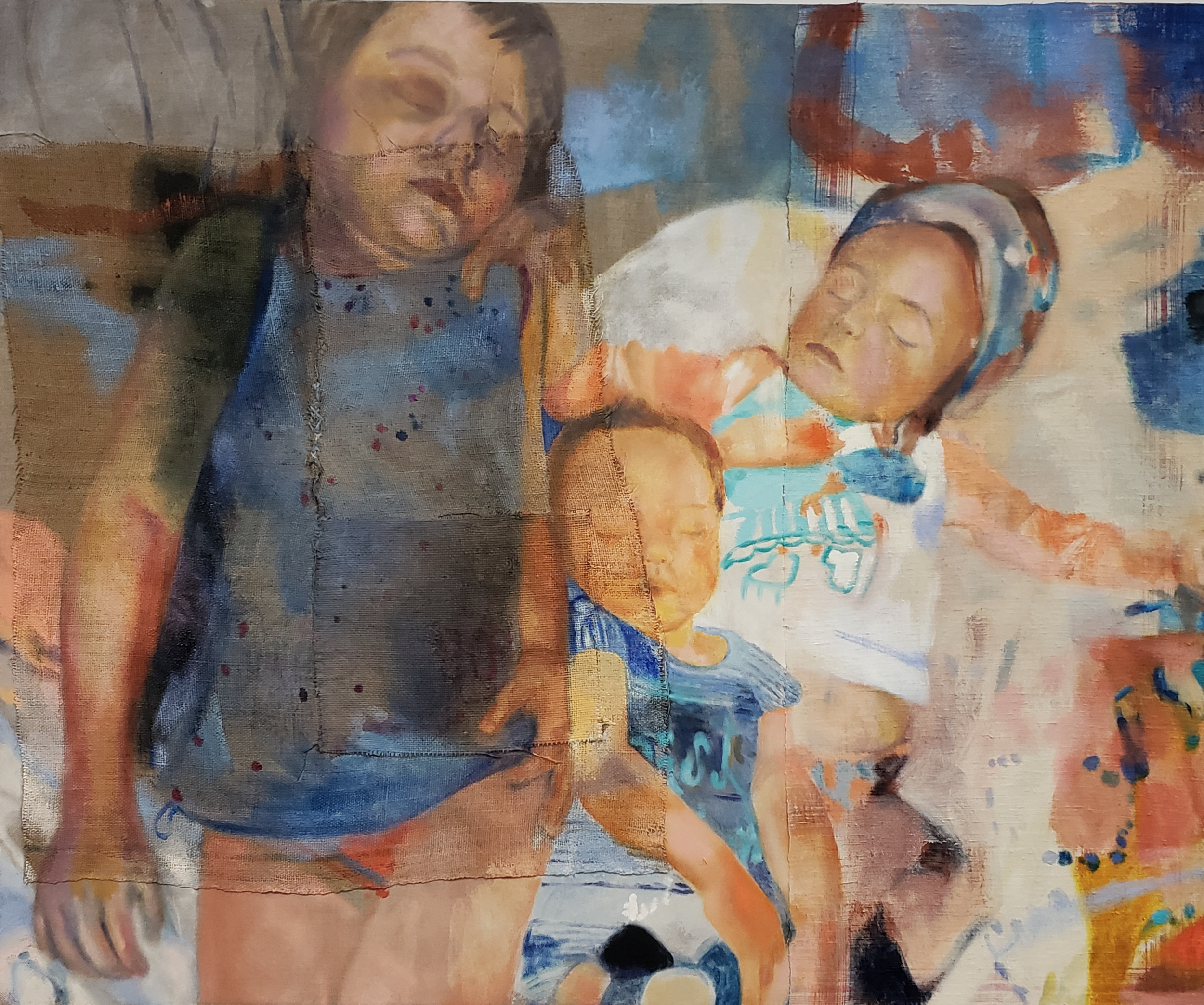 © Rebecca George, ‘ARE CLOSER / THEY APPEAR’ 2019 (60 x 50)